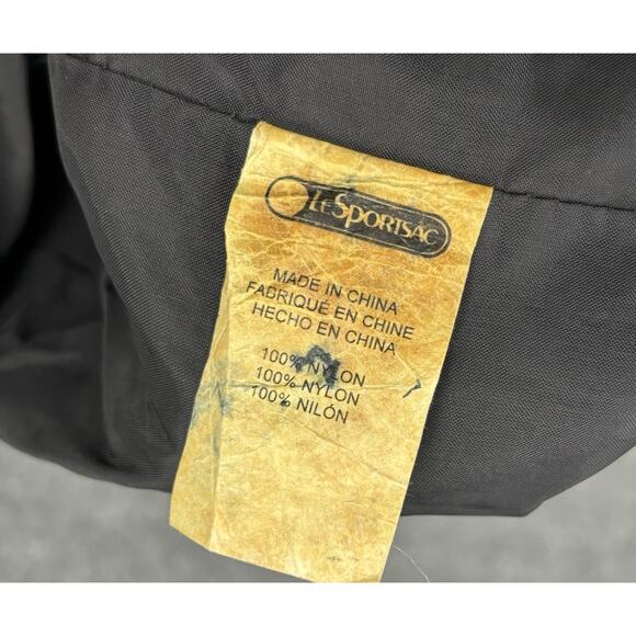 LeSportSac women's nylon brown handbag (13x18) - Picture 5 of 9